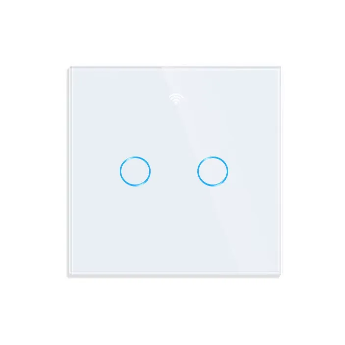 Intrerupator Smart Touch Wi-Fi iQuality, 2 Butoane