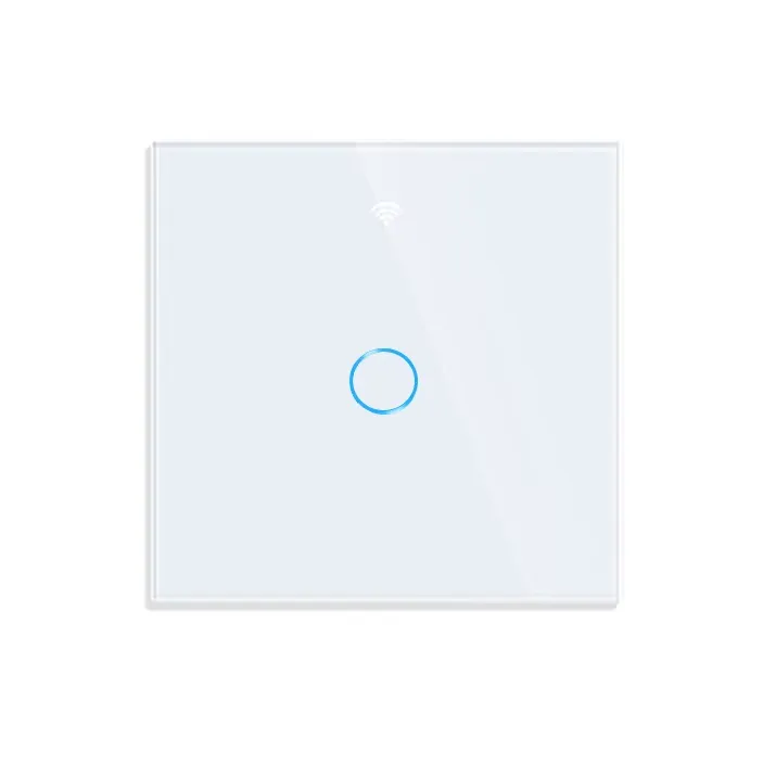 Intrerupator Smart Touch Wi-Fi iQuality, 1 Buton - Alb