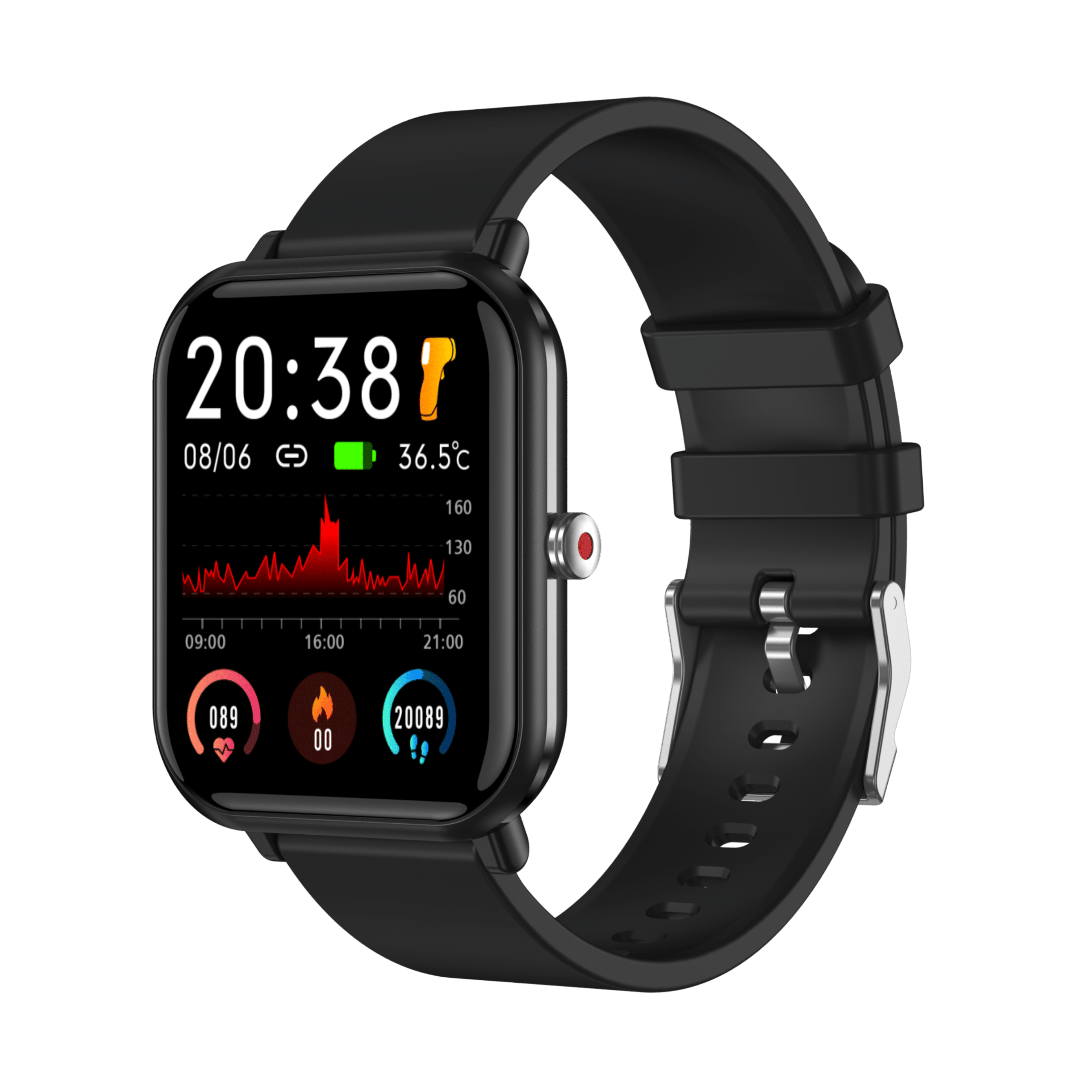 Smartwatch iQuality® Q9 PRO Midnight Black cu Functie Telefon, Monitorizare Sanatate, Ecran IPS HD 1.7", Rezistent la apa IP67