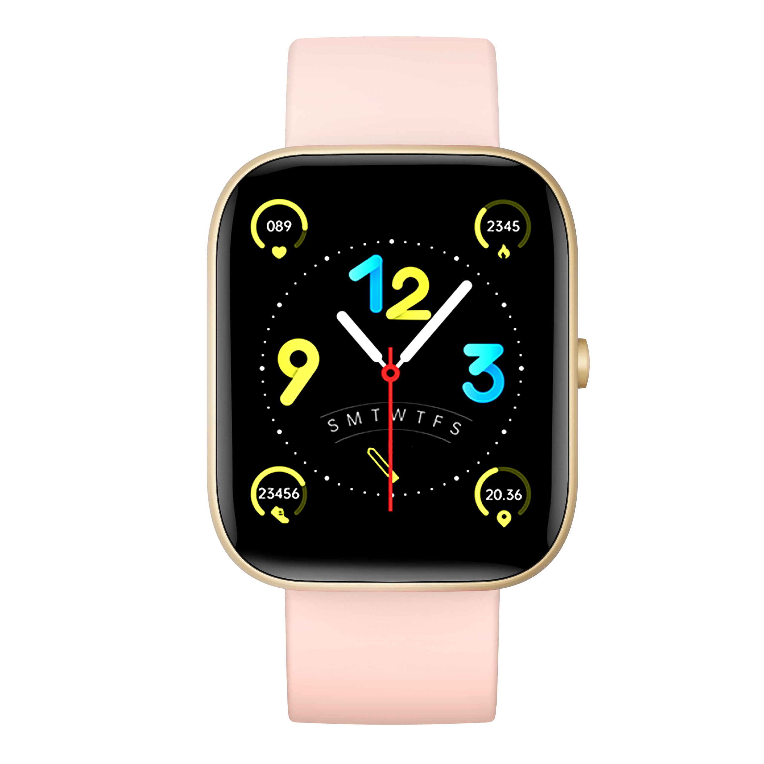 Ceas Smartwatch Chronova PRO Roz Sakura in romana, Telefon s