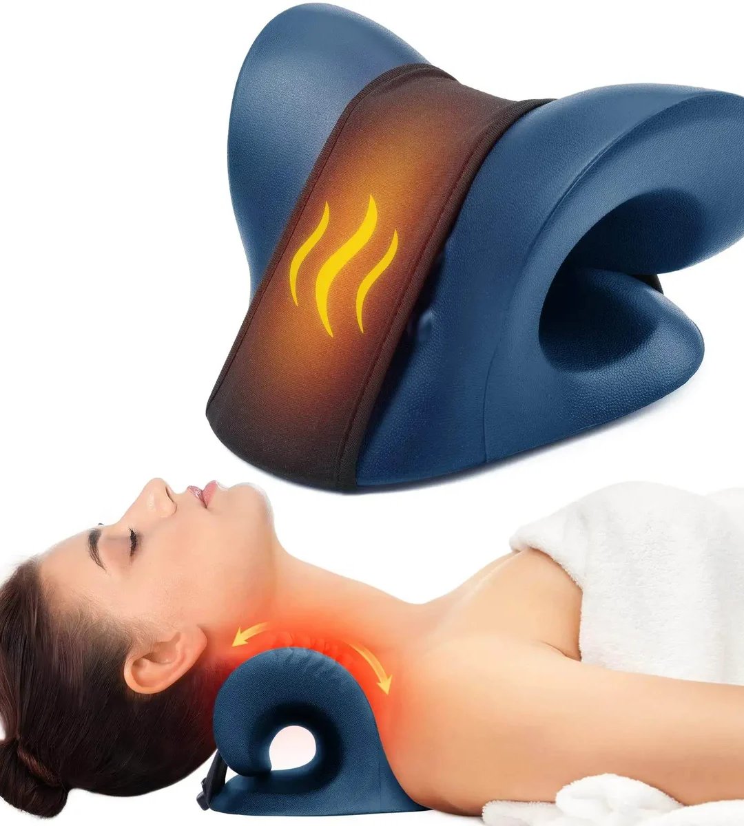 Aparat Masaj Cervical iQuality cu Incalzire Grafen